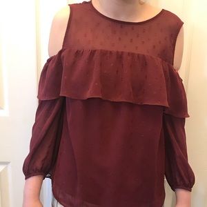 🦄4/$20🦄Old Navy cold-shoulder top